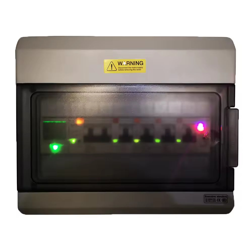 Smart Mcb Breaker 12 Way Circuit Brakers Electricity Wifi Smart Mini Circuit Breaker 220v