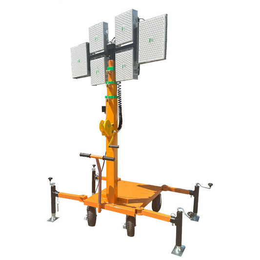 Mobile LED Lighting Tower 100W*6 Mobile Lighting Plant