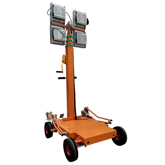 Mobile Light Tower 4*80W  Pushcart